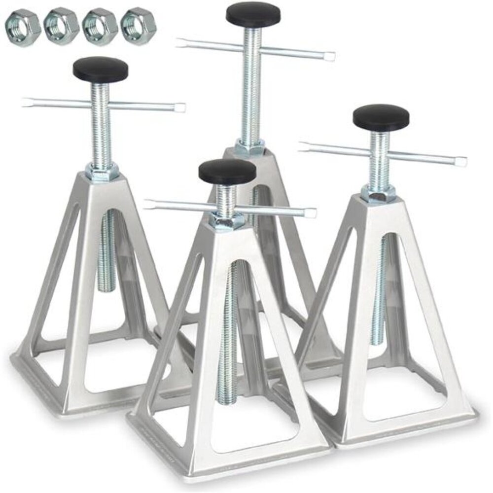 RV Stabilizer Jacks, Stack Jack Stands for RV Camper Travel Trailer, with Screws
